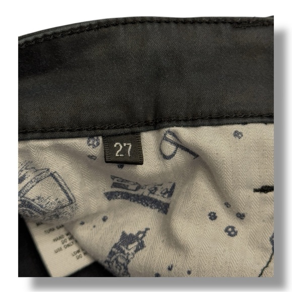 Pilcro And The Letterpress Black Pant Lace Up Ankle Pants Casual Women’s Size 27 - Picture 8 of 16